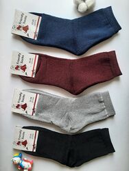 Шкарпетки махрові однотонні 36-40 розмір Україна