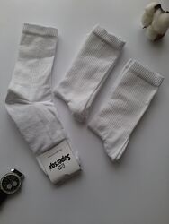 Шкарпетки жіночі махрова стопа ультрависокі білі україна