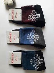 Шкарпетки махрові жіночі 2 моделі