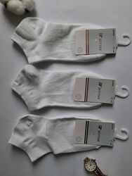 Носки женские короткие белые премиум качество