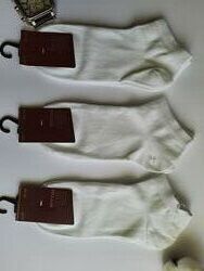 Носки мужские короткие белые премиум качество