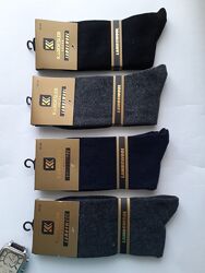 Шкарпетки чоловічі високі вовняні однотонні kardesler туреччина люкс якість