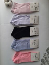 Шкарпетки жіночі короткі махрова стопа однотонні