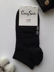 Шкарпетки чоловічі короткі чорні  40-45 розмір