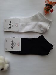 Шкарпетки жіночі короткі сітка однотонні luxe україна