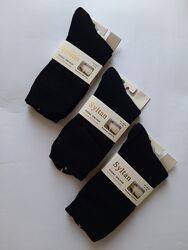 Шкарпетки чоловічі кашемір тонка вовна високі чорні люкс якість