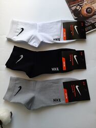 Шкарпетки жіночі бавовняні спортивні з брендовим значком преміум якість