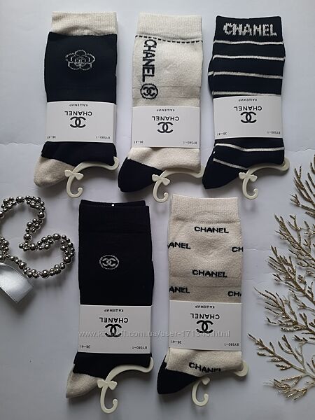 Шкарпетки жіночі кашемір ультрависокі з брендовими значками преміум якість