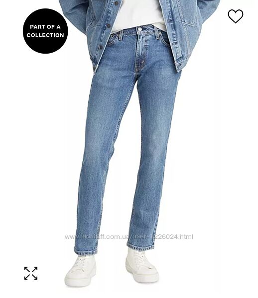  Мужские джинсы Levis размер 40 длина 32 новые 511 Flex Slim Fit Ливайс