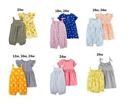 Комплекты и наборы Carters 12м 18м 24м