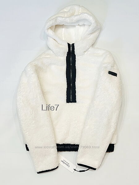 Плюшевая шерпа Calvin Klein Sherpa кофта худи Кельвин Кляйн