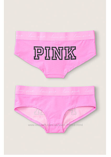 Трусики Victorias Secret Виктория Сикрет Pink VS