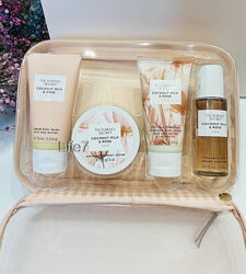 Подарунковий набір Victorias Secret Coconut milk rose  Pomegranate Lotus