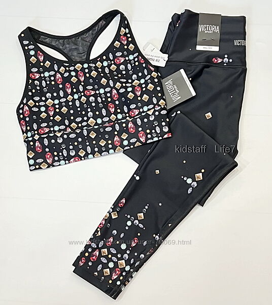 Комплект для спорту Victorias Secret костюм Виктория Сикрет Вікторія Сікрет