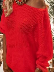 Червона кофтинка великий розмір