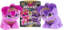Интерактивный Щенок сюрприз Презент Петс Present Pets Fairy Puppy Радужная 