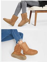 Оригинал замшевые сапоги на овчине угги ugg р.38 стелька 25см 