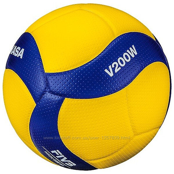 Мяч волейбольный Mikasa V200W размер 5 - Оригинал