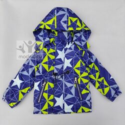 Куртка дитяча на 2 рочки на хлопчика демісезонна в зірочках