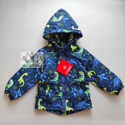 Демисезонная детская куртка для мальчика на флисе 2-4 года весна осень нова
