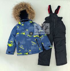 Зимовий термокомбінезон для хлопчика 104 110 116 122 128 термо