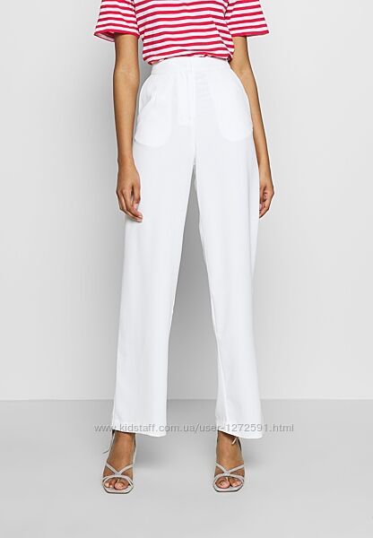 Летние белые широкие брюки, штаны