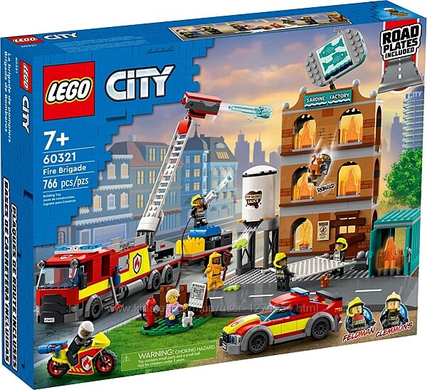 Lego City Пожарная команда 60321