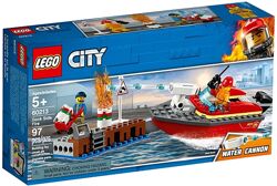 LEGO City Пожар на причале 60213