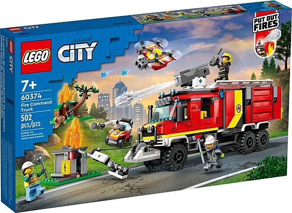 LEGO City Пожарная машина 60374