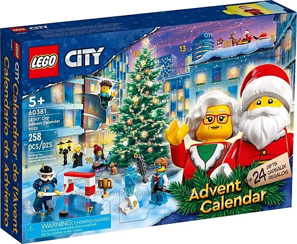 LEGO City Новогодний календарь на 2023 год 60381