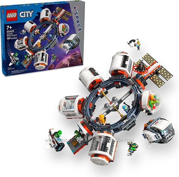 Lego City Модульная космическая станция 60433
