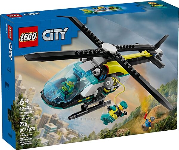 Lego City Аварийно-спасательный вертолет 60405