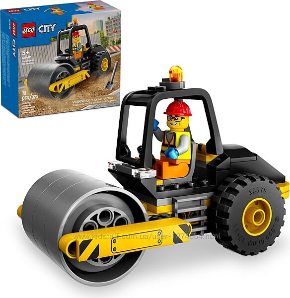 Lego City Строительный паровой каток 60401