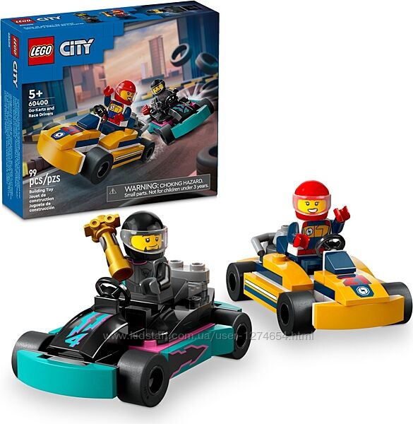 Lego City Картинг и гонщики 60400