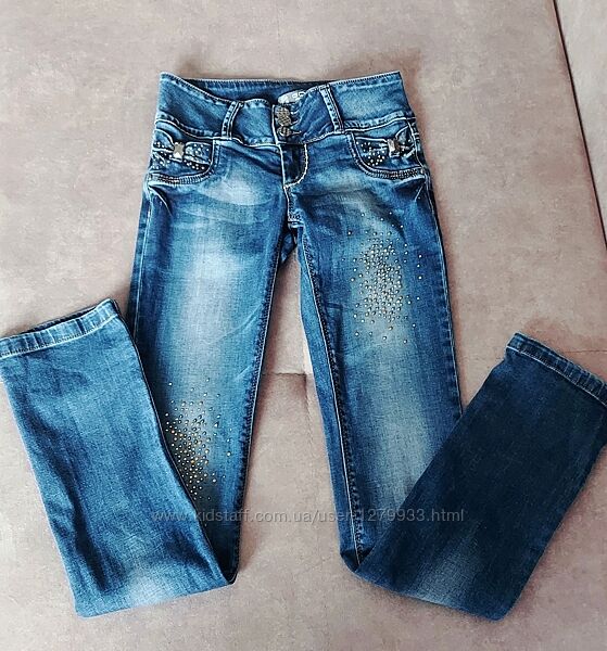 Шикарные стильные джинсы на девушку 13-14летТурция