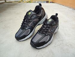 Мужские термо кроссовки New Balance 530 Gore-Tex waterproof черно-серые 
