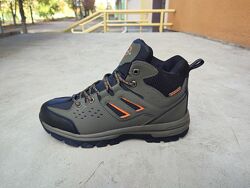 Черевики чоловічі зимові з хутром Bona 923B-6 Army Green Black 