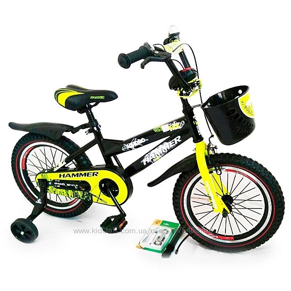 Детский двухколесный велосипед HAMMER-16 S600