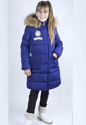 Пальто зимнее для девочки Anernuo 17173