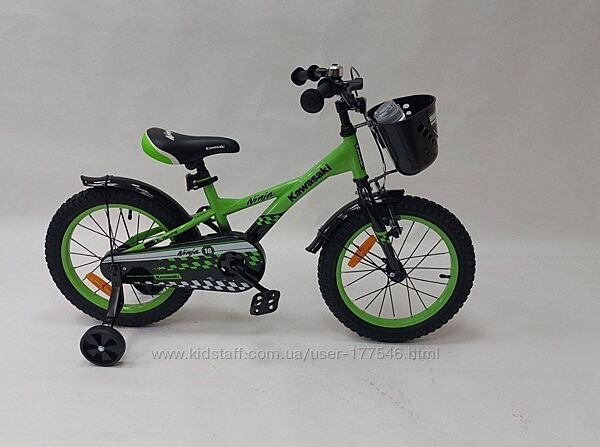Дитячий велосипед 16, 20 Kawasaki-Ninja K1620-16, K2020-20 