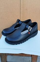 Кожаные туфли босоножки балетки лоферы Kickers 42 р. 26,5 см Оригинал