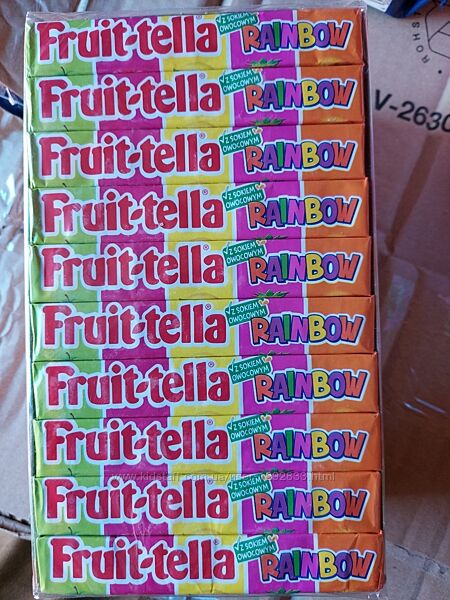 Жувальні цукерки Fruittella Rainbow 41 г Нідерланди