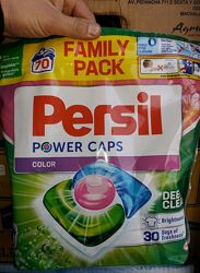 Капсули для прання Persil Color Power Caps 70 шт. Поштучно