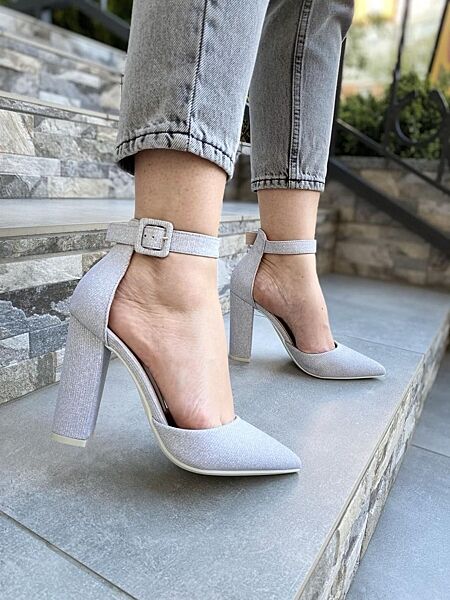 Босоніжки жіночі SEASTAR GG-89 срібло літо, еко-шкіра з напиленням 4455 лиш