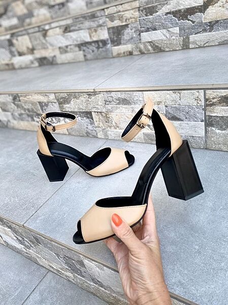 БосонІжки жіночі ARLEN Бос-К-01 434 карамель літо, шкіра натуральна 4376