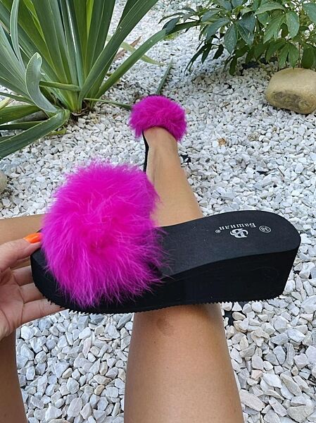 Шльопанці жіночі Башили 21991-4 малинові літо пінахутро