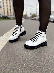 Черевики жіночі ASTINI 2034 білі зима, шкіра натуральна 5178 36-40