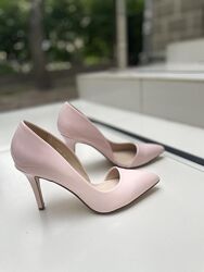 Туфлі жіночі Seaster C26 пудра весна-осінь еко-лак