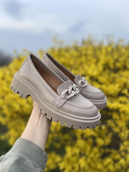 Туфлі жіночі M. KRAFT T-21 латте весна-осінь, шкіра натуральна 5022 36-40