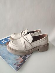 Туфлі жіночі SANTINI AS545-110 молочні весна-осінь, шкіра натуральна 3113